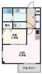 プレイス相川の物件間取画像